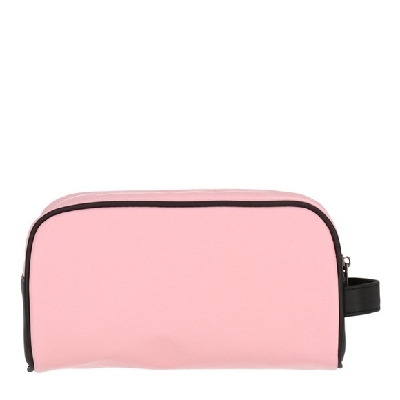 Roberto Cavalli New 
Saffiano Logo Cosmetic Case travel vanity Bag - Picture 3 of 5